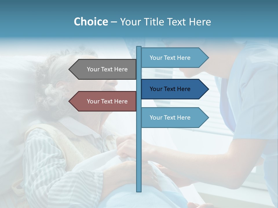 Geriatrics Nurse Clinic PowerPoint Template