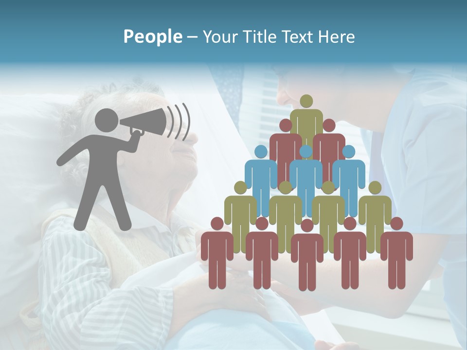 Geriatrics Nurse Clinic PowerPoint Template