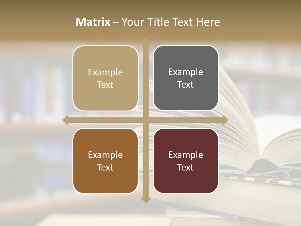 Literature Interior Tack PowerPoint Template