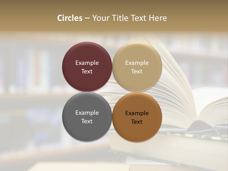 Literature Interior Tack PowerPoint Template