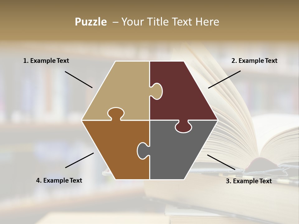 Literature Interior Tack PowerPoint Template