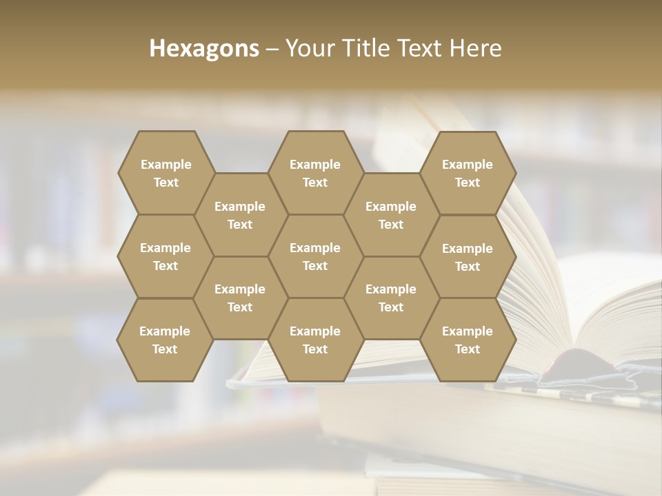 Literature Interior Tack PowerPoint Template