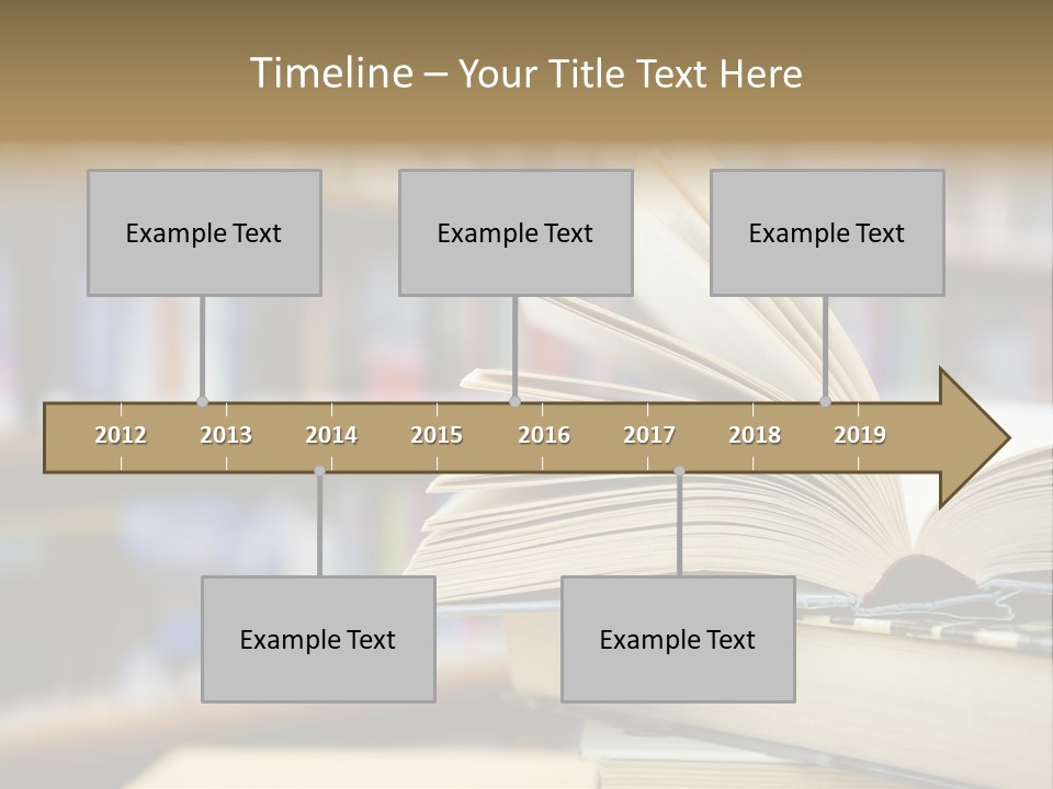 Literature Interior Tack PowerPoint Template