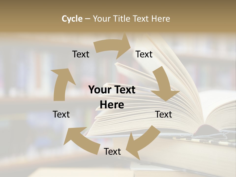 Literature Interior Tack PowerPoint Template