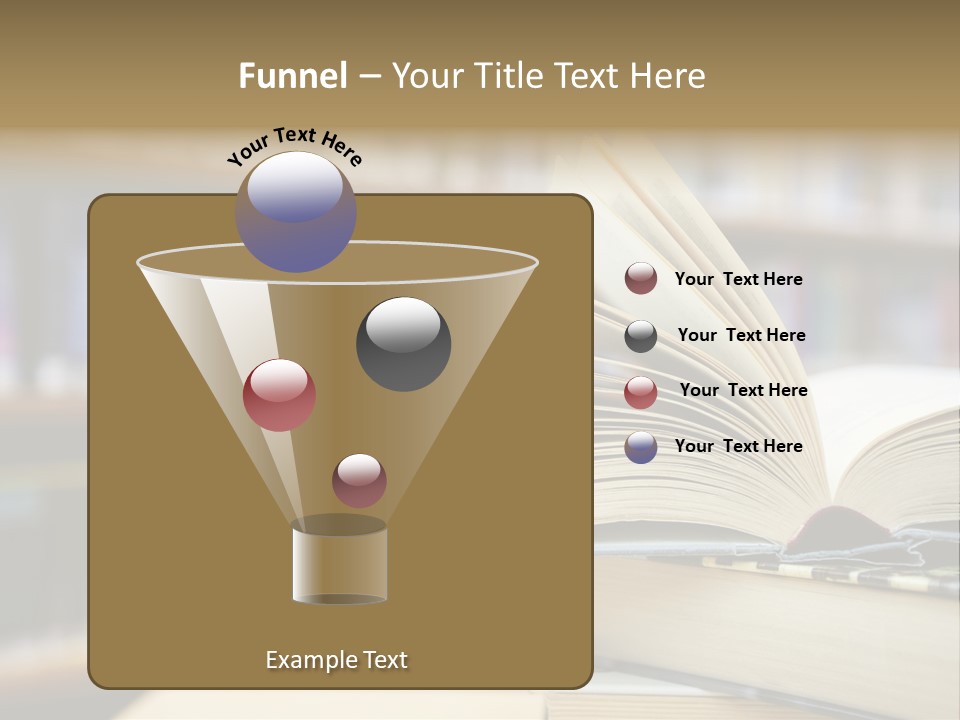 Literature Interior Tack PowerPoint Template