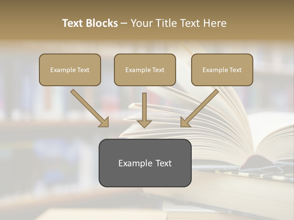 Literature Interior Tack PowerPoint Template