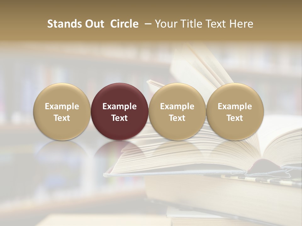 Literature Interior Tack PowerPoint Template