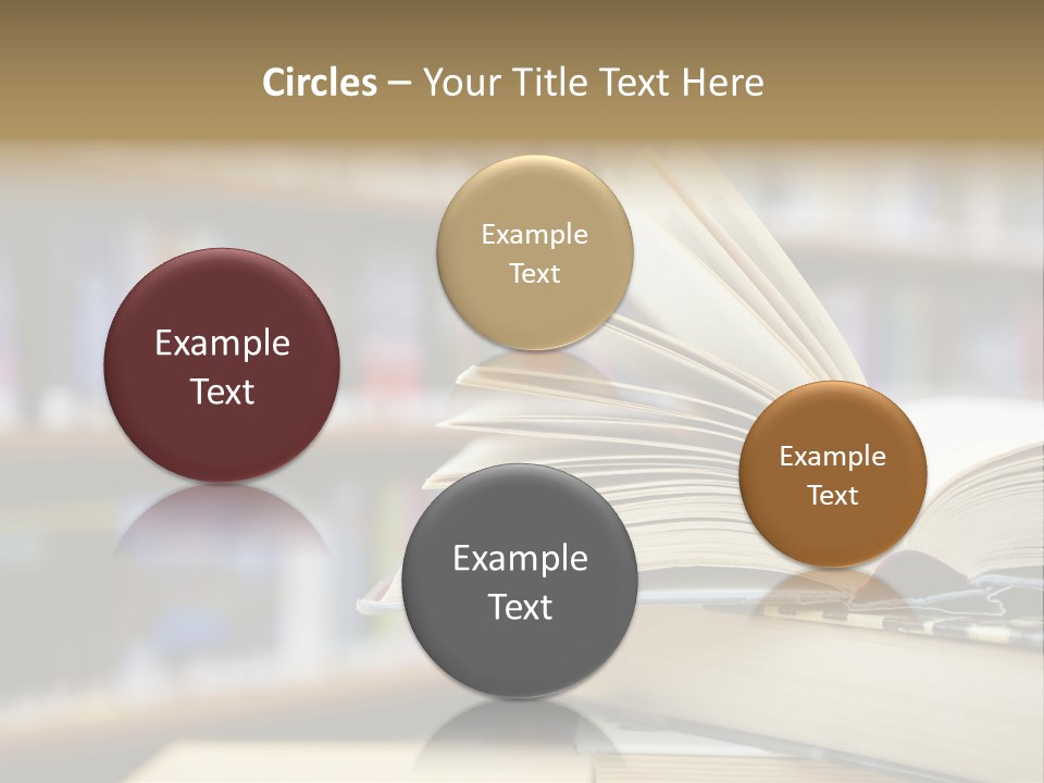 Literature Interior Tack PowerPoint Template