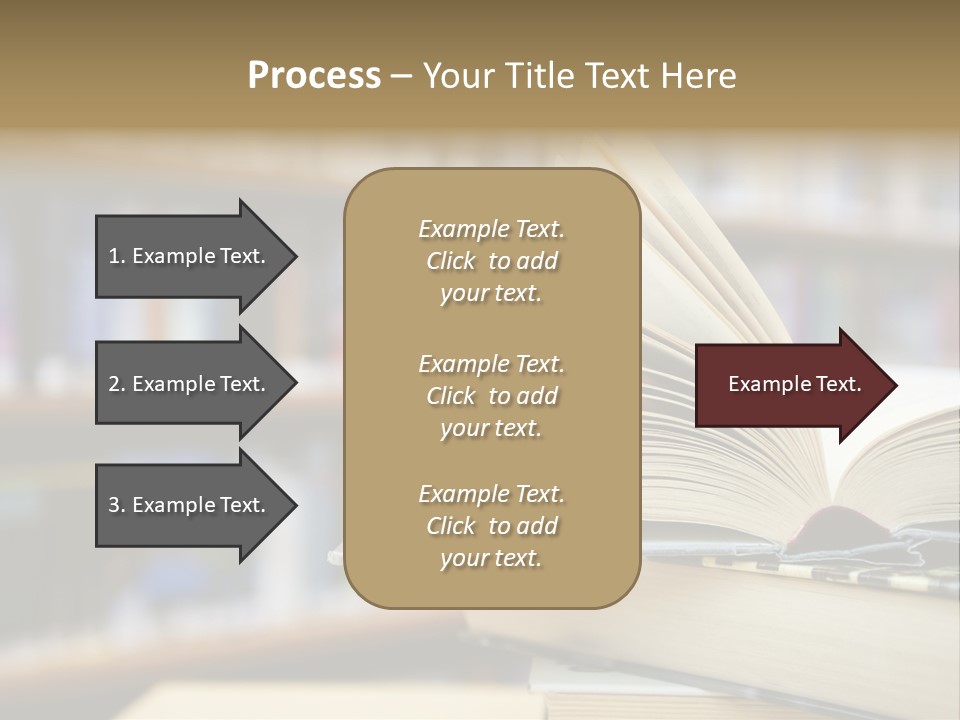Literature Interior Tack PowerPoint Template
