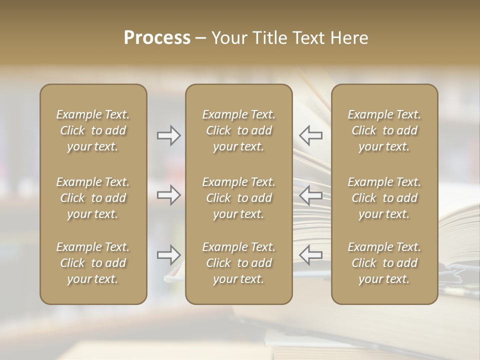 Literature Interior Tack PowerPoint Template