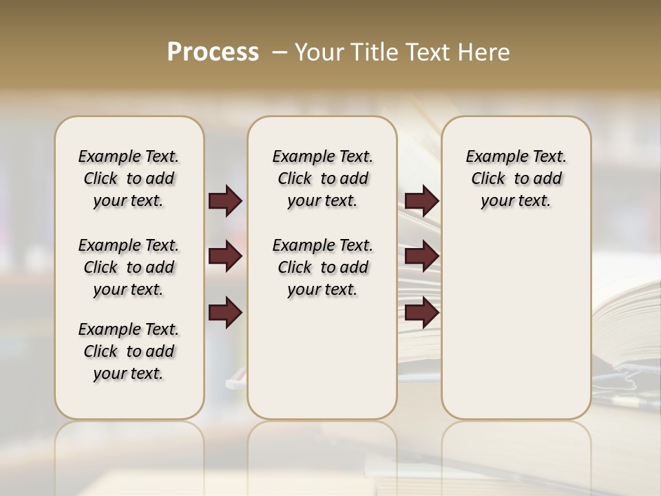 Literature Interior Tack PowerPoint Template