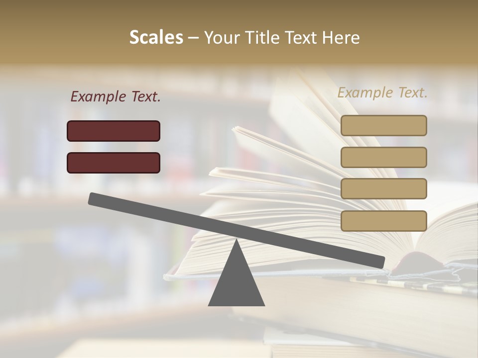 Literature Interior Tack PowerPoint Template