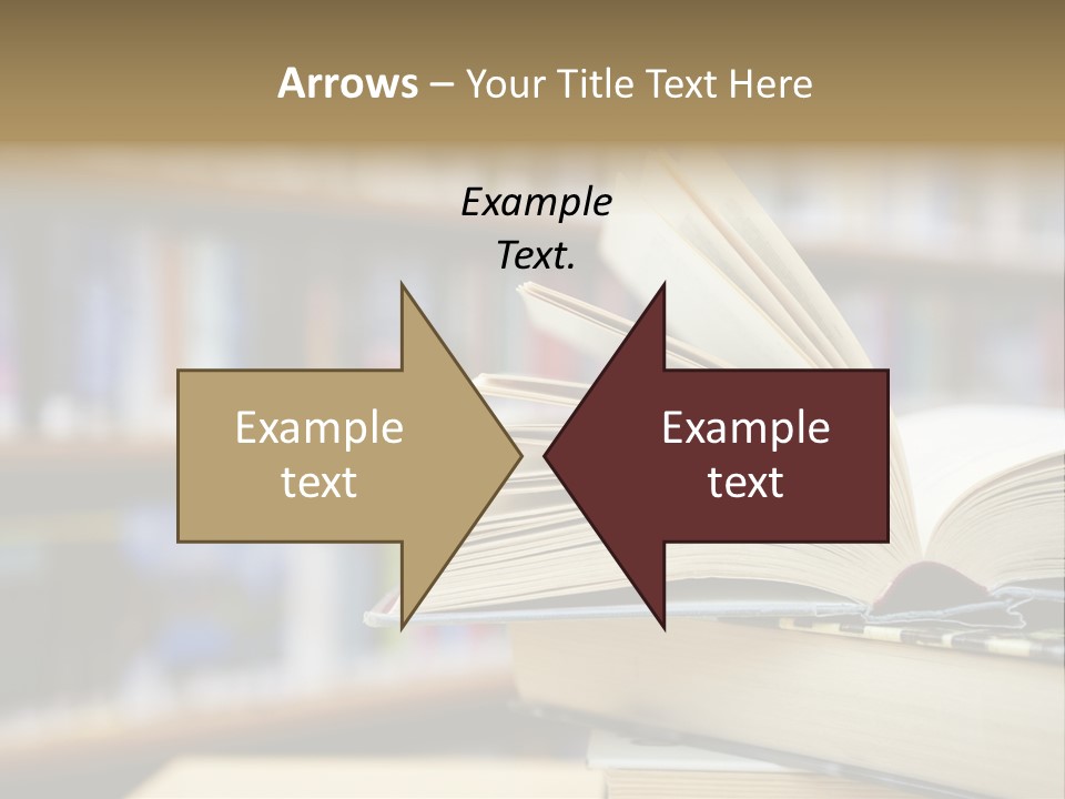 Literature Interior Tack PowerPoint Template