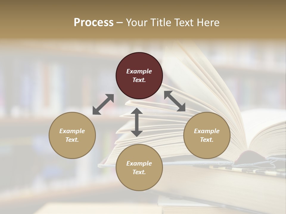 Literature Interior Tack PowerPoint Template