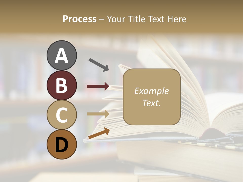 Literature Interior Tack PowerPoint Template