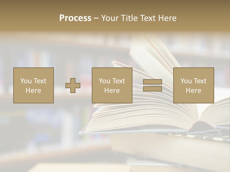 Literature Interior Tack PowerPoint Template