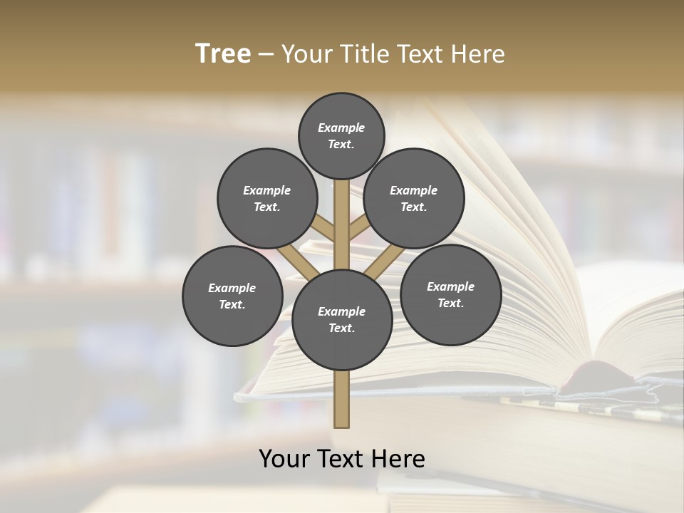Literature Interior Tack PowerPoint Template