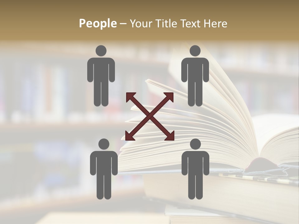 Literature Interior Tack PowerPoint Template