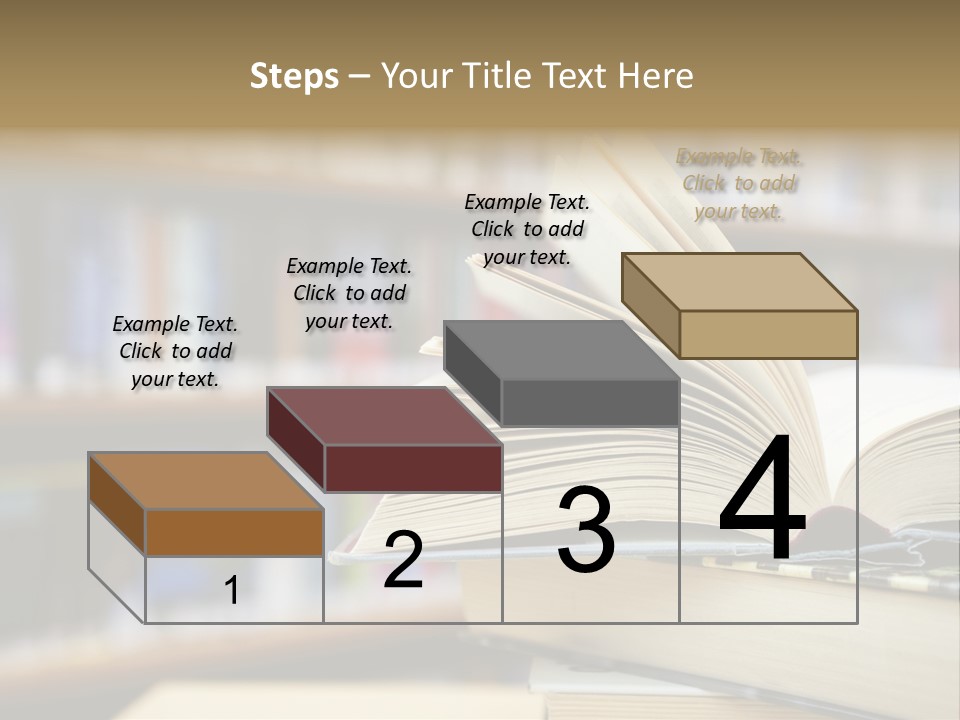 Literature Interior Tack PowerPoint Template