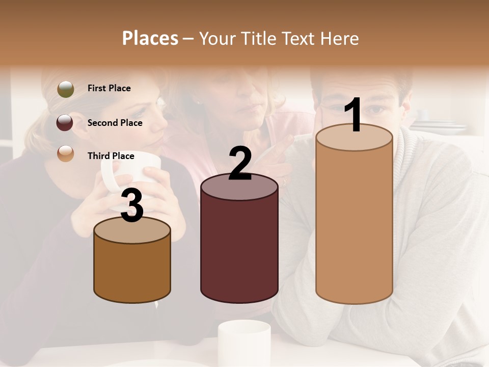 Sixties Argument Arguing PowerPoint Template