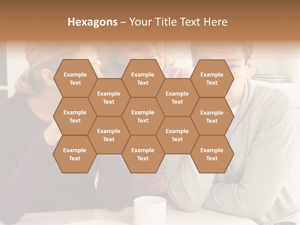 Sixties Argument Arguing PowerPoint Template