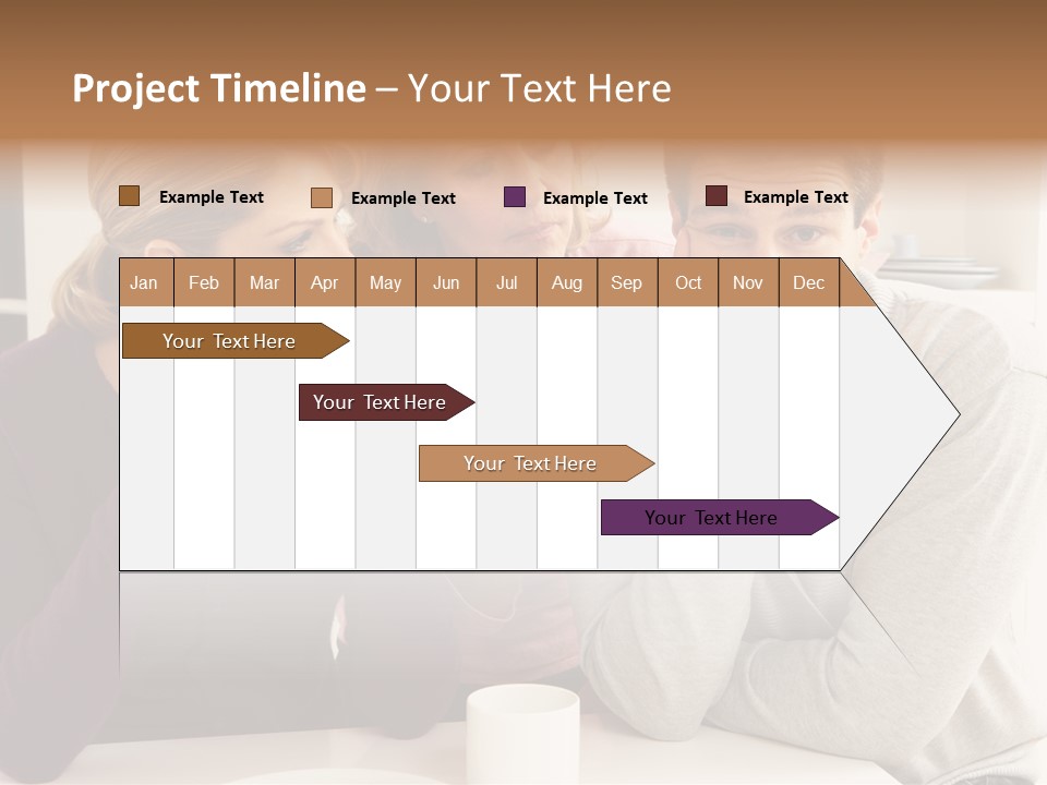 Sixties Argument Arguing PowerPoint Template