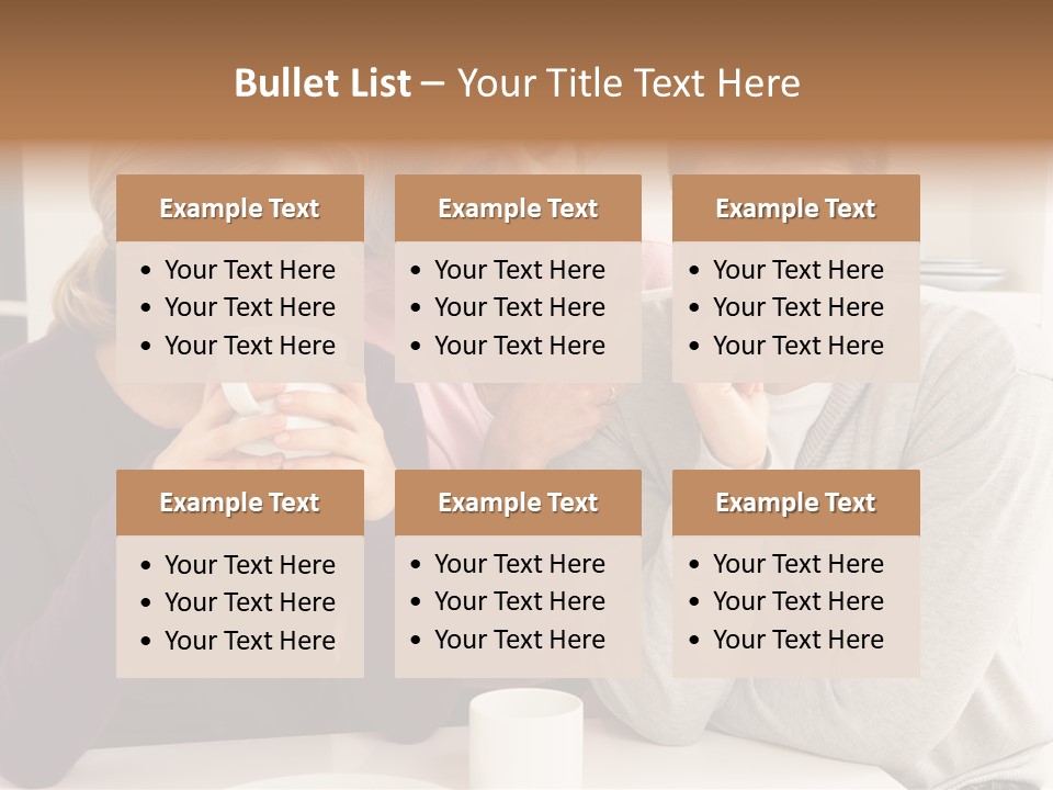 Sixties Argument Arguing PowerPoint Template