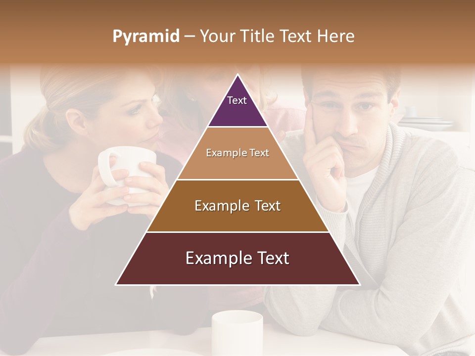 Sixties Argument Arguing PowerPoint Template
