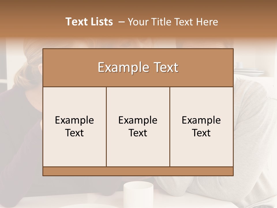 Sixties Argument Arguing PowerPoint Template
