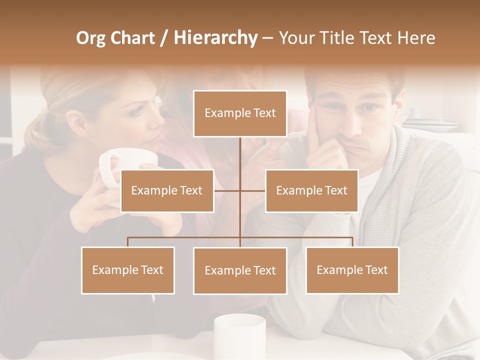 Sixties Argument Arguing PowerPoint Template