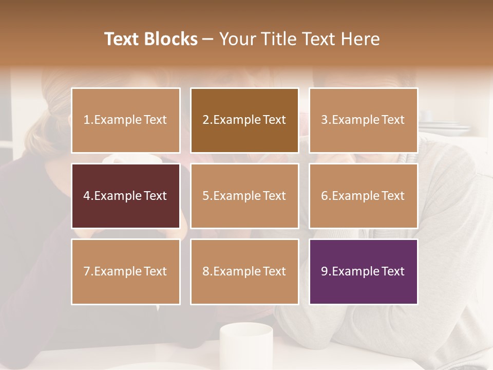 Sixties Argument Arguing PowerPoint Template