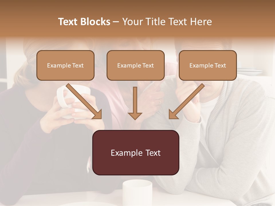 Sixties Argument Arguing PowerPoint Template