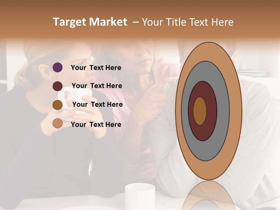 Sixties Argument Arguing PowerPoint Template