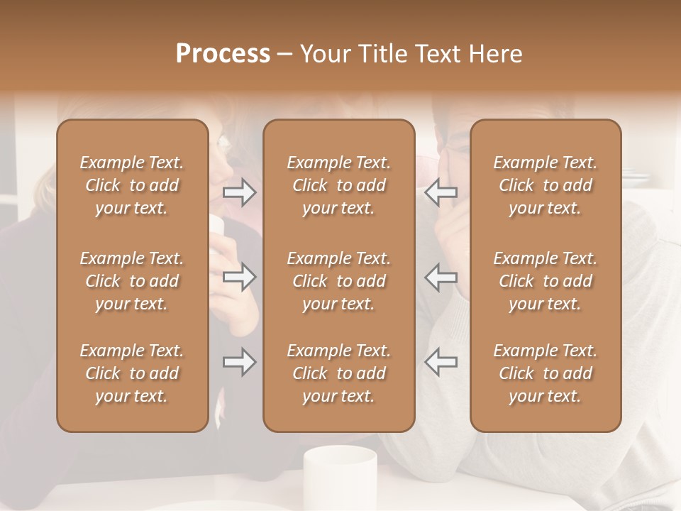 Sixties Argument Arguing PowerPoint Template