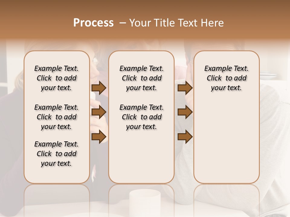 Sixties Argument Arguing PowerPoint Template