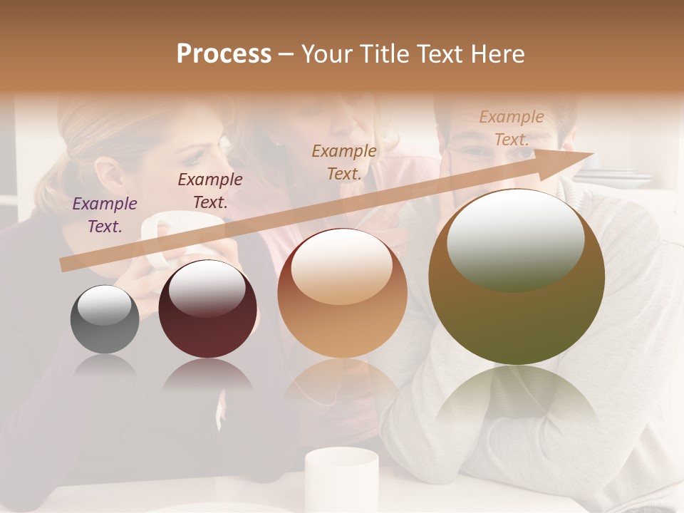 Sixties Argument Arguing PowerPoint Template