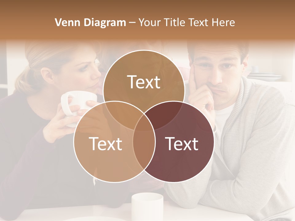 Sixties Argument Arguing PowerPoint Template