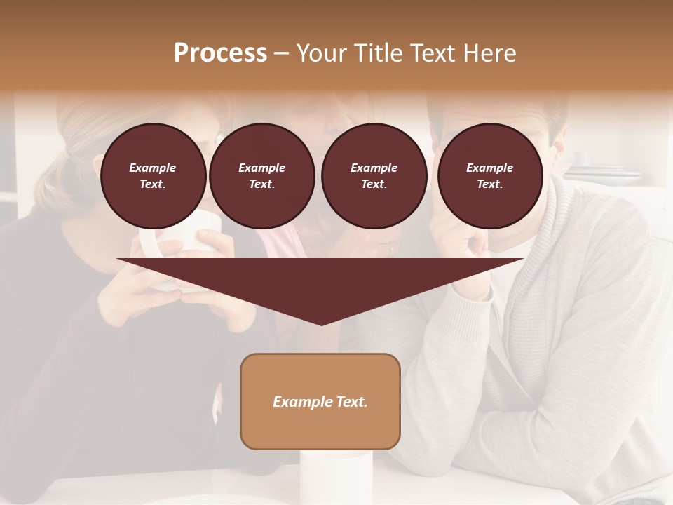 Sixties Argument Arguing PowerPoint Template