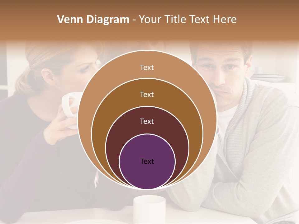 Sixties Argument Arguing PowerPoint Template
