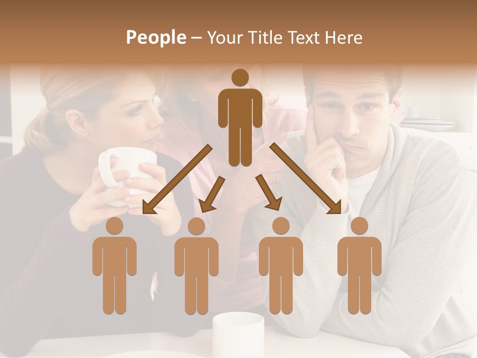 Sixties Argument Arguing PowerPoint Template