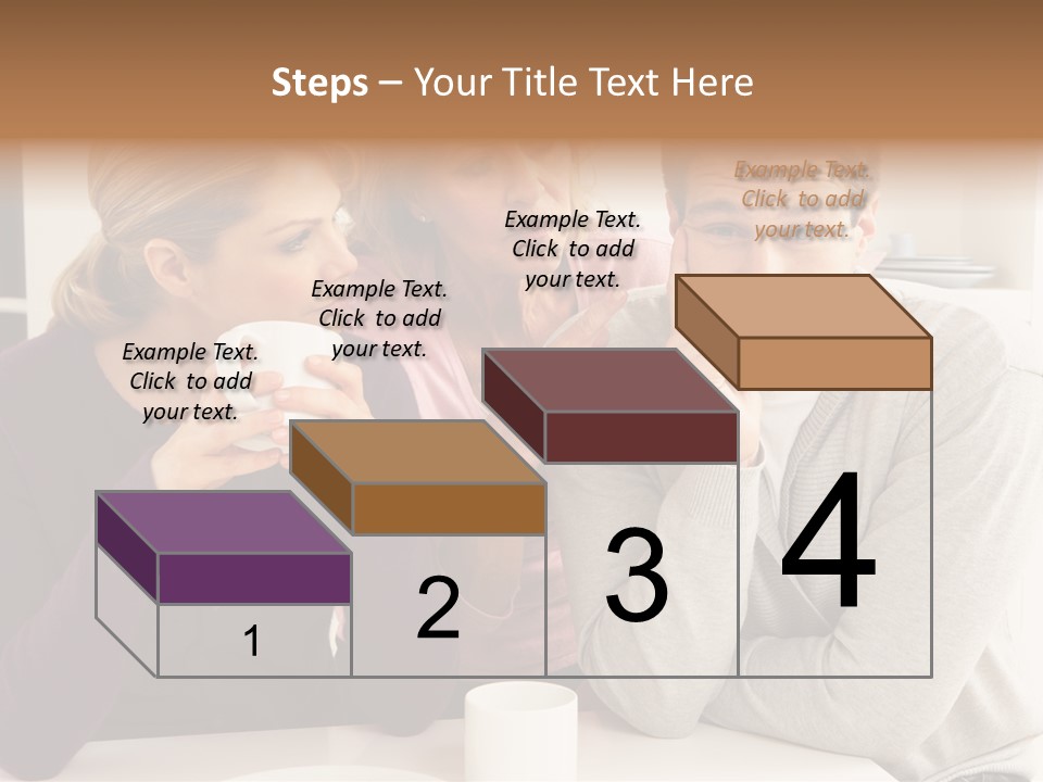 Sixties Argument Arguing PowerPoint Template