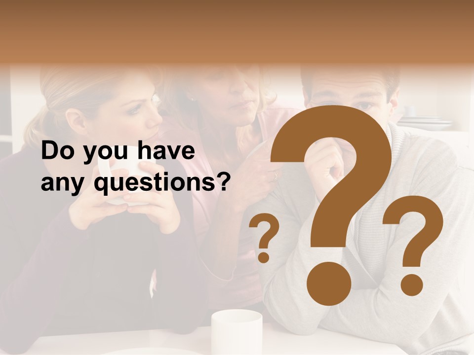 Sixties Argument Arguing PowerPoint Template