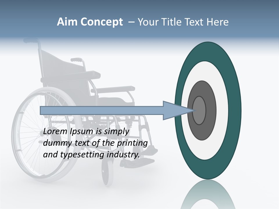 Symbol Grief Aging PowerPoint Template