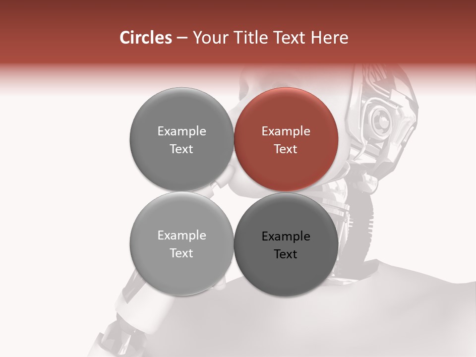 Cybernetics Visioning Robotic PowerPoint Template