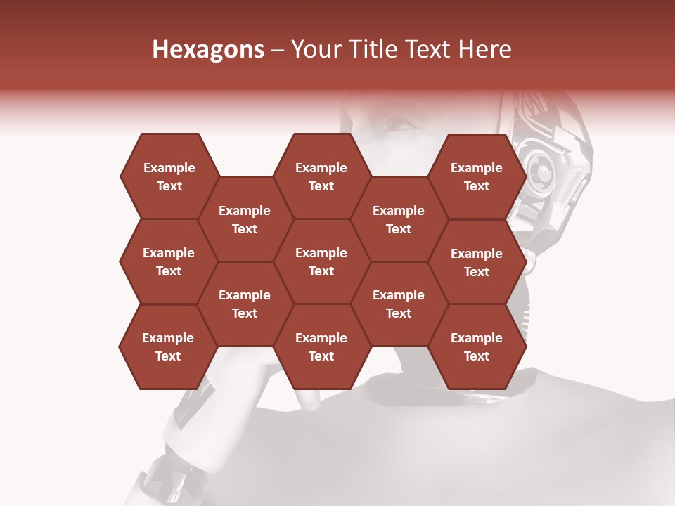 Cybernetics Visioning Robotic PowerPoint Template