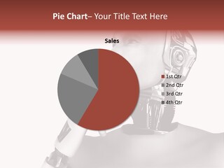 Cybernetics Visioning Robotic PowerPoint Template