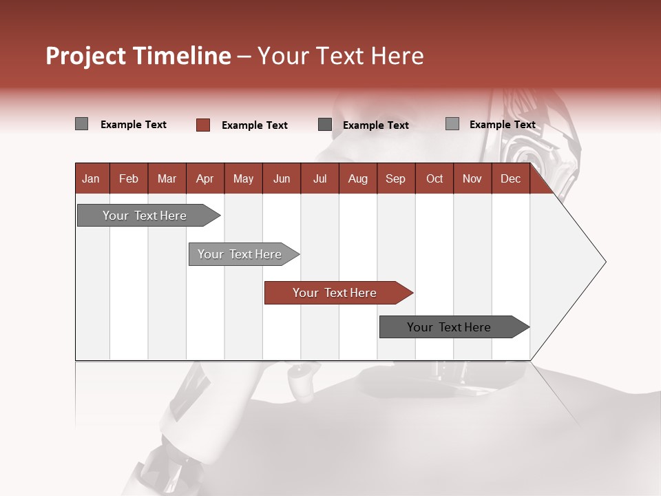 Cybernetics Visioning Robotic PowerPoint Template