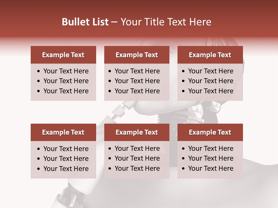Cybernetics Visioning Robotic PowerPoint Template