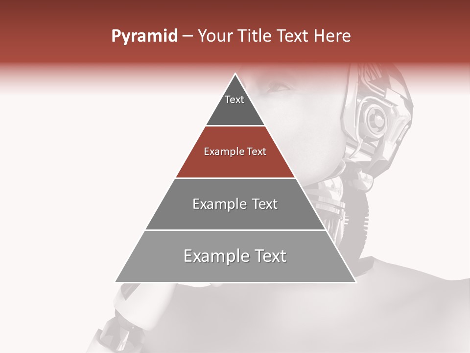 Cybernetics Visioning Robotic PowerPoint Template
