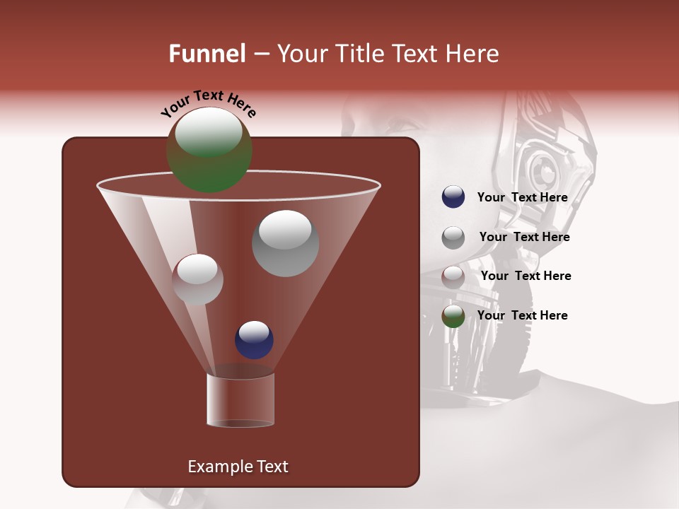 Cybernetics Visioning Robotic PowerPoint Template